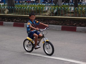 Emerald Carless Day Biker Boy