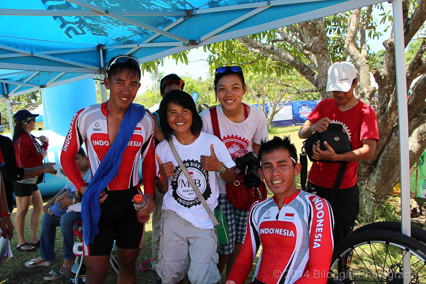 Team Indonesia MTB (Chandra, Kusmawati, Wilhelmina, Sugito)